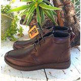 Bags Shoes Bulldozer 240816 Kadın Hakiki Deri Anatomik Ultra Comfort Esnek Taban Bot - Kahve