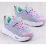 Bags Shoes Cool Evo-Ptk 26/30 Çocuk Cırtlı Sneaker Spor Ayakkabı - Gri