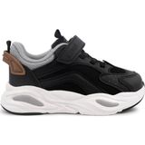 Bags Shoes Cool Evo-Ptk 26/30 Çocuk Cırtlı Sneaker Spor Ayakkabı - Siyah