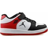 Bags Shoes Cool Haykat Kısa-Flt 31/36 Unisex Çocuk Cırtlı Sneaker Spor Ayakkabı - Siyah - Kırmızı