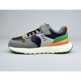 Bags Shoes Cool Wendy-Flt 31/36 Çocuk Unisex Cırtlı Sneaker Spor Günlük Ayakkabı - Füme