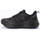 Bags Shoes Forty Four 21419 Huiteng 40/45 Erkek Yüksek Taban Premium Ithal Sneaker Spor Ayakkabı - Siyah - Siyah