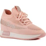 Bags Shoes Guja 24y326 Kadın Gizli Feta Yüksek Dolgu Taban Fashion Spor Ayakkabı - Pembe
