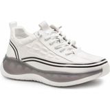 Bags Shoes Guja 24Y433 Unisex Hakiki Deri Ultra Comfort Ithal Taban Sneaker Spor Ayakkabı - Beyaz