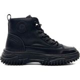 Bags Shoes Guja 25k310-13 Kadın Hakiki Deri Kaymaz Taban Günlük Spor Bot - Siyah