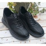 Bags Shoes James Franco J-1521 Hakiki Deri Erkek Casual Ayakkabı - Siyah