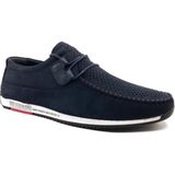 Bags Shoes James Franco Jf-5092 Erkek Hakiki Nubuk Deri Marine Casual Ayakkabı - Lacivert Nubuk - Lacivert Deri