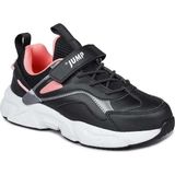 Bags Shoes Jump 29605 P Çocuk Cırtlı Sneaker Spor Ayakkabı - Siyah