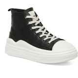Bags Shoes Kinetix Lorna Hi Pu 36/40 Günlük Spor Bot - Siyah