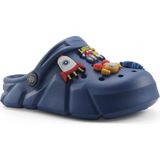 Bags Shoes Lumberjack Charika 26/31 Çocuk Emojili Önü Kapalı Pvc Terlik - Mavi