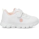 Bags Shoes Lumberjack First Bebe 21/25 Çocuk Ilk Adım Cırtlı Ultra Hafif Sneaker Spor Ayakkabı - Beyaz - Pembe