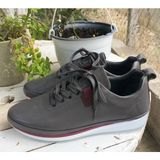 Bags Shoes PRX18009 Gri Erkek Hakiki Deri Casual Günlük Ayakkabı