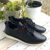 Bags Shoes PRX18009 Siyah Erkek Hakiki Deri Casual Günlük Ayakkabı