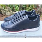Bags Shoes PRX18012 Lacivert Erkek Hakiki Deri Günlük Casual Ayakkabı