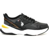 Bags Shoes U.S.Polo Assn Solidar Erkek Yüksek Taban Sneaker Spor Ayakkabı - Siyah