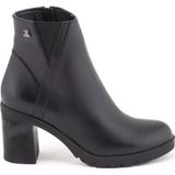 Bags Shoes Venüs 2179125K Hakiki Deri Topuklu Kadın Bot - Siyah
