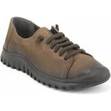 Bags Shoes Venüs 2413532K Kadın Hakiki Deri Comfort Taban Günlük Casual Ayakkabı - Vizon Nubuk
