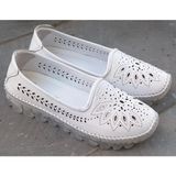 Bags Shoes Venüs 25401001Y Kadın Hakiki Deri Anatomik Jel Taban Günlük Ayakkabı - Beyaz