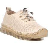 Bags Shoes Venüs 25401003Y Kadın Hakiki Deri Şeffaf Slikon Taban Ultra Comfort Günlük Ayakkabı - Bej