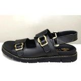 Bags Shoes Venüs 25440013Y Kadın Hakiki Deri Günlük Sandalet - Siyah