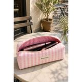 BagsMadame Kurdele Desenli Airwrap ve Tüm Saç Şekillendiriciler İçin XL Boy Seyahat Çantası 39x14x14 Cm