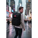 Bagworld Saraciye Ortaboy Taktik Sırt Çantası Günlük Spor Fitness Siyah 30 Litre - 00-Siyah