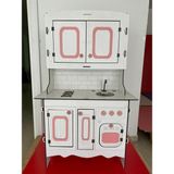 Bahadır Grup 130X80 Ahşap Oyuncak Mutfak - Pembe