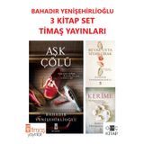 Bahadır Yenişehirlioğlu 3 Kitap Set Kerime-Aşk Çölü-Beyaz Usta Siyah Çırak - Timaş Yayınları