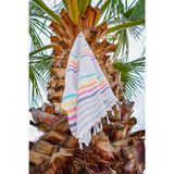 Bahamas Pamuk Peştamal Tropikal Renkli 90x170