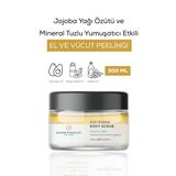 Bahar Babacan Jojoba Yağı Özütü Mineral Tuz Yumuşatıcı Etkili El Ayak Vücut Peeling 300 Ml
