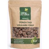 Bahar Botanik Ponza Taşı Volkanik Cüruf 5 Litre Doğal ve Steril Hafif Gözenekli Yapı