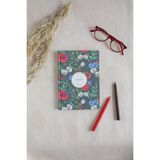 Bahar Desenli Bez Ciltli Defter - 5