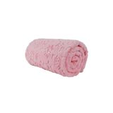 Bahar Pembe Peluş Bebek Battaniyesi 110 X 90cm (ÜRÜN MEVSİMLİK INCEDİR)