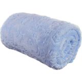 Bahar Soft Peluş Bebek Battaniyesi - Mavi