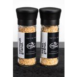 Baharat Dükkanı Sarımsak Granül - Soğan Granül 2'li set (değirmen kapak)