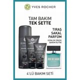 Baharatlı EDT Parfüm Tıraş Köpüğü Balsam Sakal Kremi İçerikli Erkek Bakım ve Sakal Şekillendirici Seti BABA-YVES-BYD-5