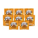 Baharatlı Kraker | Glutensiz Atıştırmalık | Filizlendirilmiş Çiğ Karabuğday Unu | Nohut Unu | 8x55 G