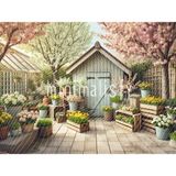 Baharın Parlak Renkleri ile Dolu 200X150CM Arka Plan, Stüdyo Fonu