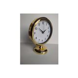 Bahat Altın Gold Renkli Metal Ofis Salon 25x20 cm B3 Masa Saati