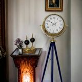 Bahat B16 Gold Metal Seyyar Ayaklı Saat