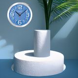 Bahat Metal Çerçeveli Salon Ofis Otel Duvar Saati 30 cm D8