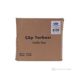 Bahat Tedarik Jumbo Boy Çöp Poşeti Koli'De 25 Rulo