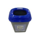 Bahat Tedarik Kağıt Atık Geri Dönüşüm Kutusu Çöp Kovası 50 Litre