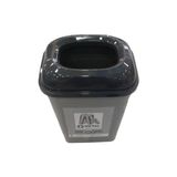 Bahat Tedarik Metal Atık Geri Dönüşüm Kutusu Çöp Kovası 50 Litre