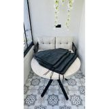 Bahçe Balkon Takımı Minder Kılıfı 1 Adet Antrasit