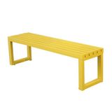 Bahçe bankı, dış mekanlar için oturma bankı, balkon bankı, hava koşullarına dayanıklı metal bank, ferforje bahçe mobilyası, 119 cm (47 inç) uzunluğunda, bahçe, veranda, balkon, park için sabitleme
