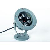 Bahçe LED Armatür Paslanmaz Dekoratif Dış Mekan Aydınlatma Lamba Spot Gösteri Soğuk Beyaz A-1302 6W 220V IP68