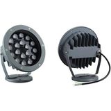 Bahçe LED Armatür Paslanmaz Dekoratif Dış Mekan Aydınlatma Lamba Spot Gösteri Soğuk Beyaz A-1305 18W 220V IP68