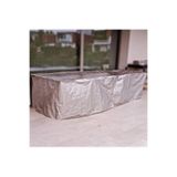 Bahçe Mobilya Koruma Örtüsü Branda 200x400x100 cm Su Geçirmez