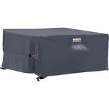 Bahçe Mobilyası Örtüsü, 250-250-90CM, Ağır Hizmet Oxford Kumaş, Su Geçirmez, Dış Mekan Veranda Masa Örtüsü, Havalandırmalı Masa ve Sandalye Koruma Kılıfı Gri - Geometrik - 10